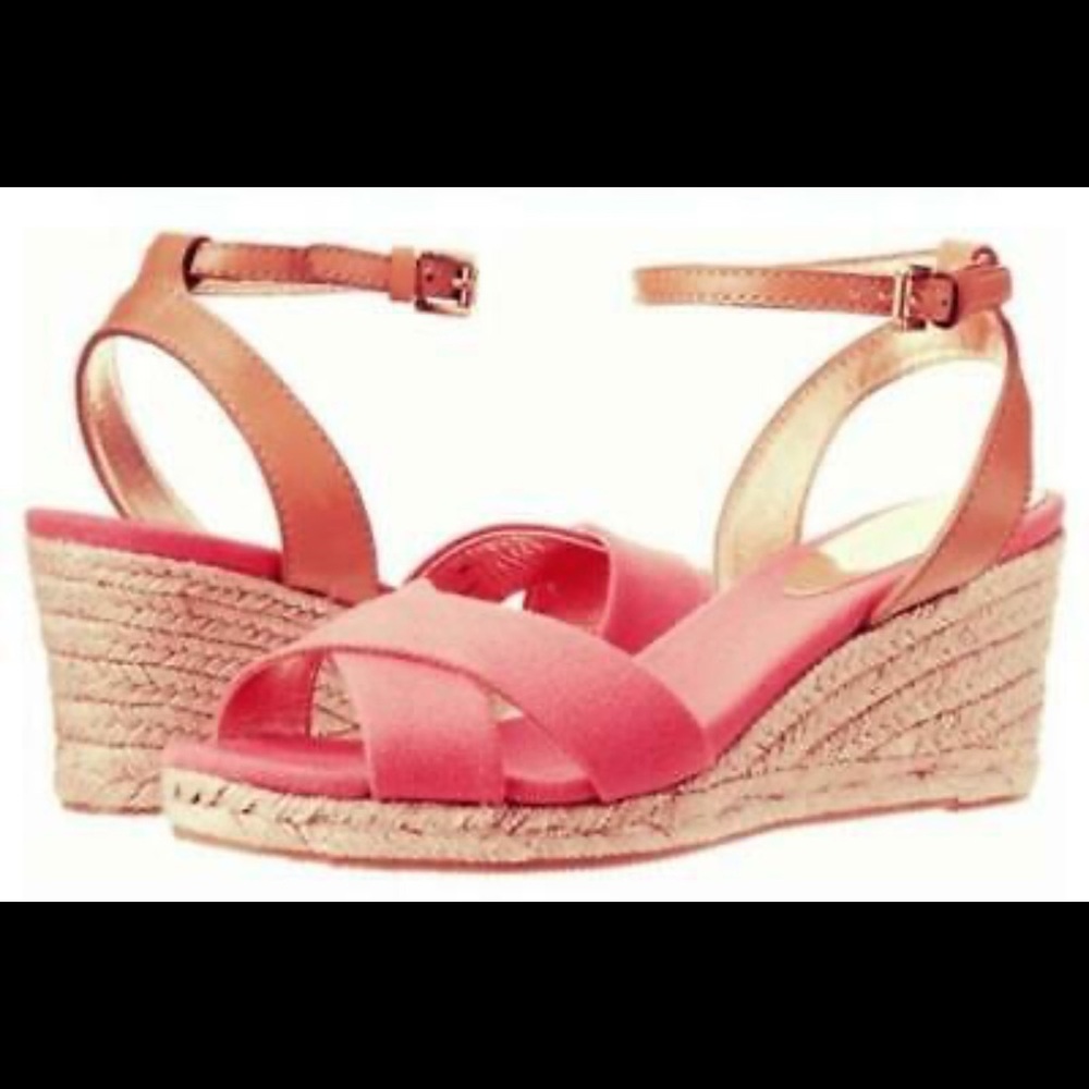 Coach Henley Espadrille Wedge Sandals